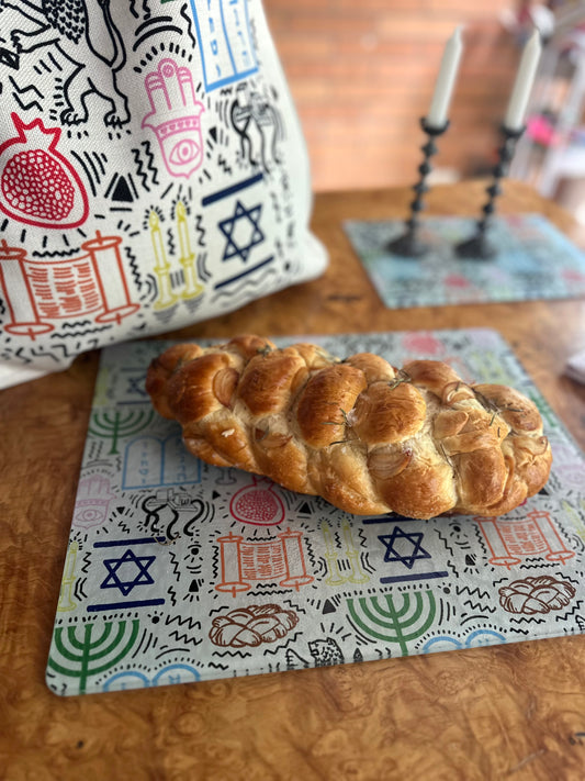 Chazak Pride Challah Board | Shabbat