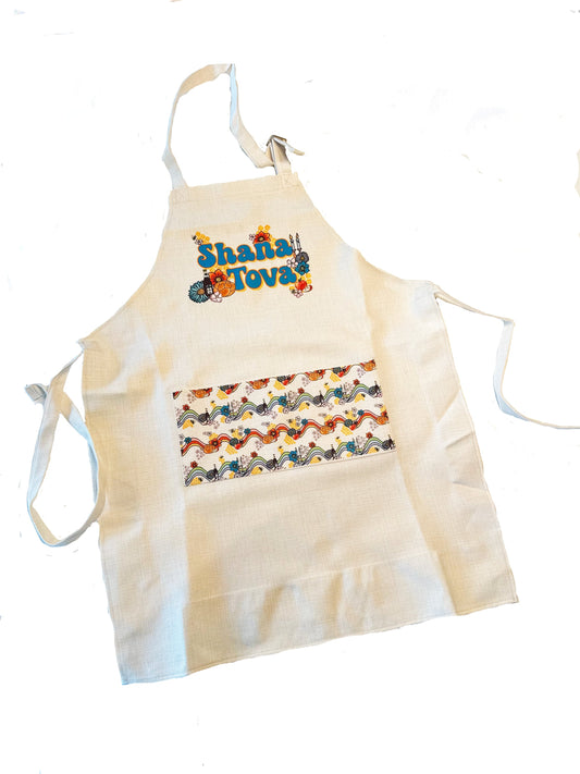 Groovy New Year Apron | Rosh Hashanah