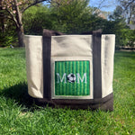 Load image into Gallery viewer, Soccer Mom Square Needlepoint Canvas
