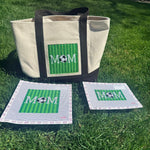 Load image into Gallery viewer, Soccer Mom Rectangle Needlepoint Canvas
