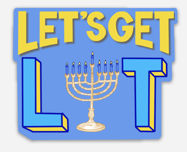 Let's Get Lit Sticker