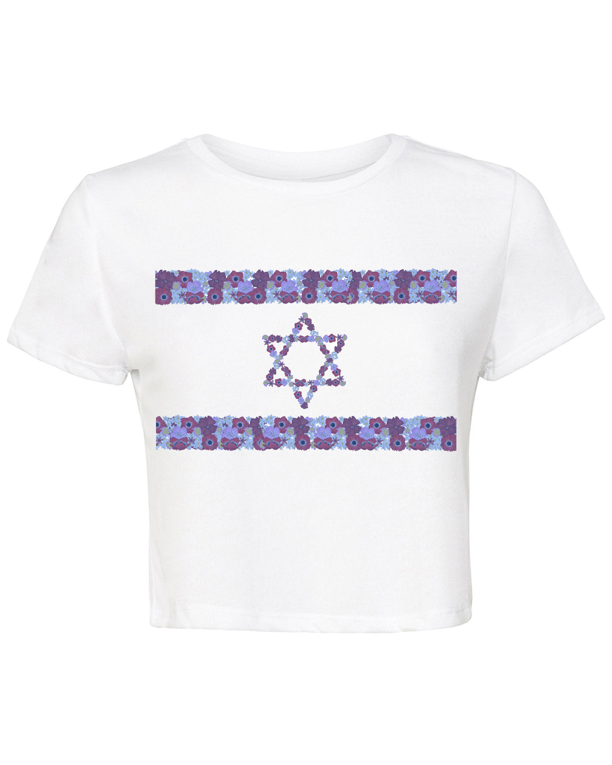 Israel Floral Flag Crop