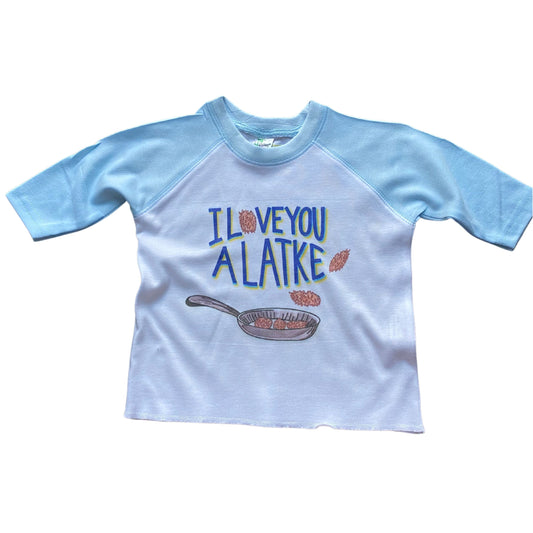 Love You Latke Baseball Shirt - Infant | Holiday