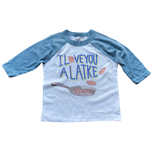 Love You Latke Baseball Shirt - Youth | Holiday