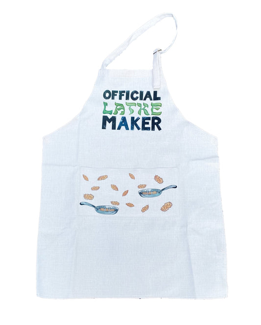 Official Latke Maker Apron | Official Taster/Maker Shirt