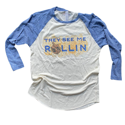 They See Me Rollin Baseball Shirt - Adult | Holiday
