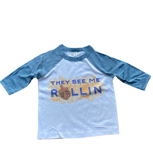 They See Me Rollin Baseball Shirt - Youth | Holiday